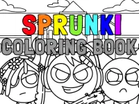 Sprunki Coloring Book game image